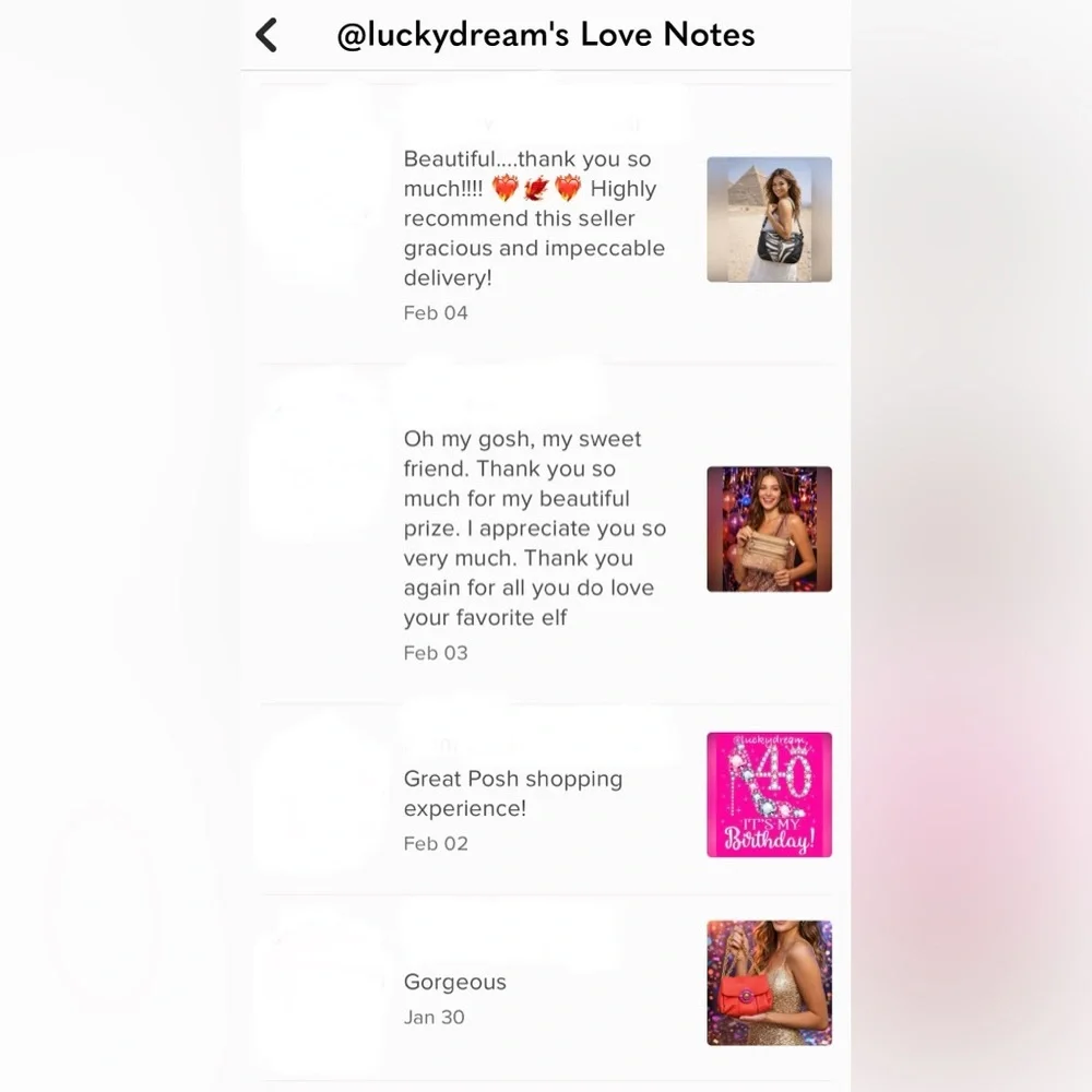 @luckydream Share Show Coach Bags Designer & Luxury Kate Spade Tory Burch NWTs - Picture 13 of 17
